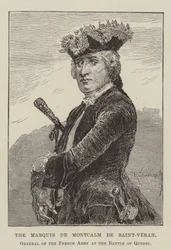 Le marquis de Montcalm de Saint-Véran, général de l